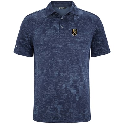  Vegas Golden Knights Levelwear Data Polo - Navy