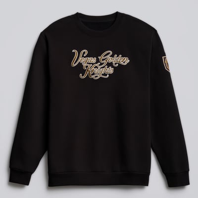 Vegas Golden Knights lululemon Steady State Crew Sweatshirt - Black
