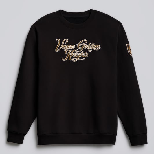 Vegas Golden Knights lululemon Steady State Crew Sweatshirt - Black
