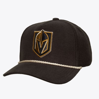  Vegas Golden Knights Mitchell & Ness Heritage Hues Pro Crown Snapback Hat - Charcoal