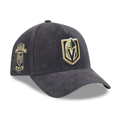Vegas Golden Knights New Era A-Frame 59FORTY Fitted Hat - Charcoal
