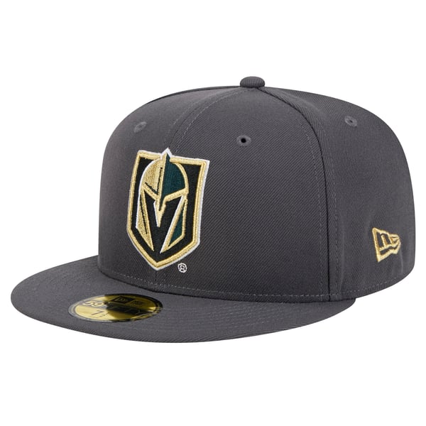 ✨RARE✨ Velvet Vegas Golden Knights Hat VGK Vegas Gold Vegas Golden Knights Black Visor Green Bottom  main image 3
