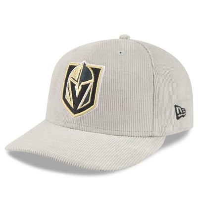 Vegas Golden Knights New Era Corduroy 59FIFTY Fitted Hat - Gray