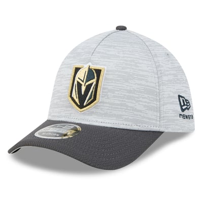 Vegas Golden Knights New Era Digi Tech 39THIRTY A-Frame Stretch Hat - Gray/Charcoal
