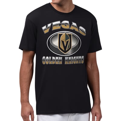  Vegas Golden Knights Starter Face Off T-Shirt - Black