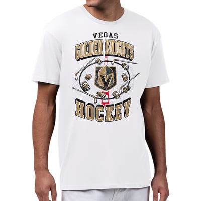 Vegas Golden Knights Starter Tilly T-Shirt - White
