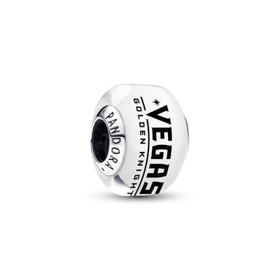 Vegas Golden Knights Pandora Glass Murano Charm