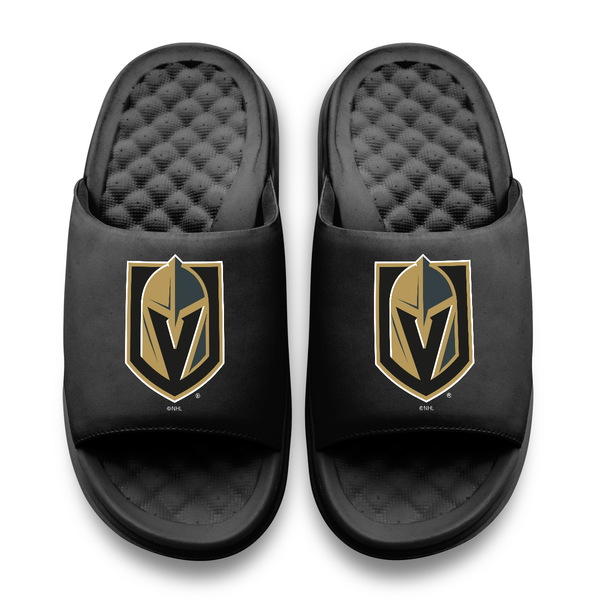 Vegas Golden Knights Black & Gold Slide Sandals Vegas Golden Knights - ISlide main image 4