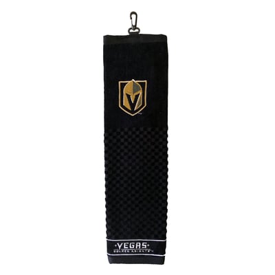 Vegas Golden Knights 16" X 22" Tri-Fold Embroidered Scrubber Golf Towel