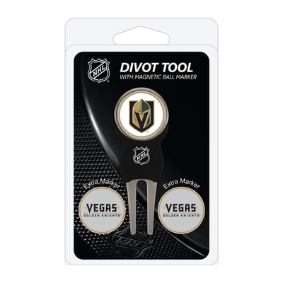 Vegas Golden Knights Golf Divot Tool Pack with 3 Magnetic Markers