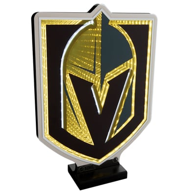 Vegas Golden Knights LED Infinity Logo Light