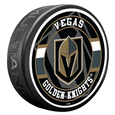 Vegas Golden Knights Spotlight Hockey Puck