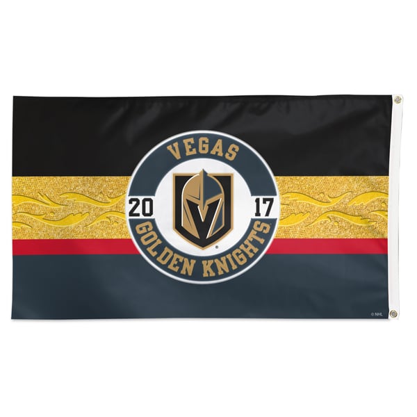 Vegas Golden Knights NHL Garden Flag – 12.5x18 Inch – WinCraft Polyester – Regular Season Yard Banner