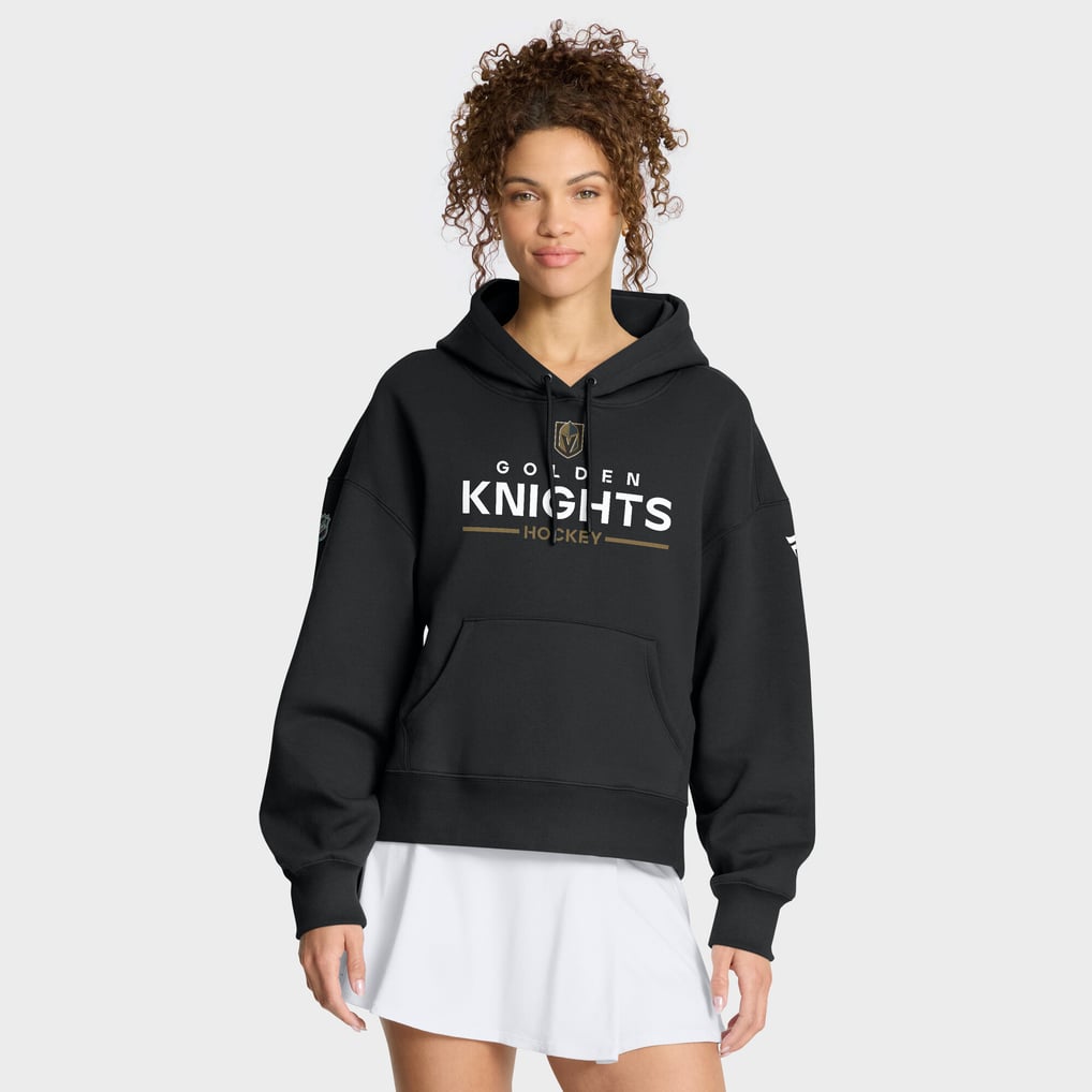 Vegas Golden Knights Fanatics Women's Authentic Pro Primary Pullover Hoodie - Black