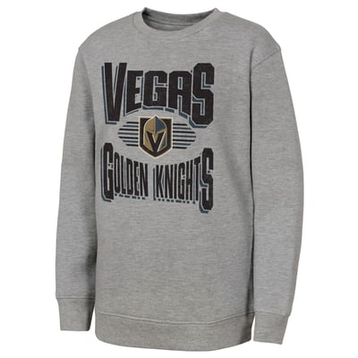 Vegas Golden Knights Outerstuff Youth Jet Stream Sweatshirt - Gray