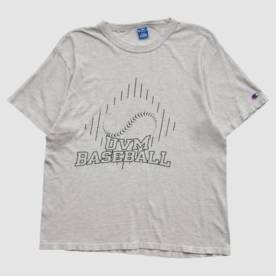 Vermont Catamounts Champion 90s T-shirt - Heather Gray - M by Fanatics Real Vintage