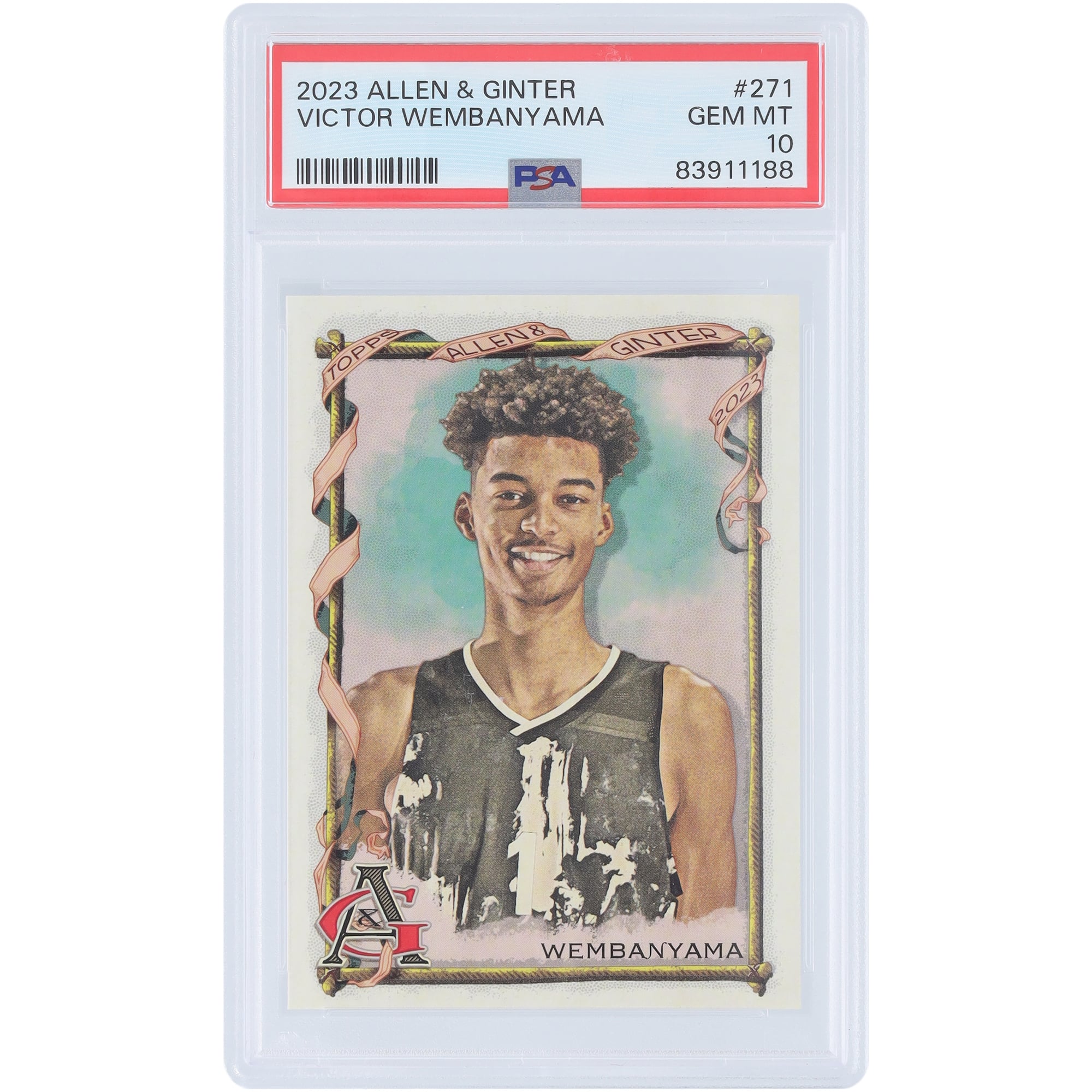 Victor Wembanyama 2023 Topps Allen & Ginter #271 PSA Authenticated 