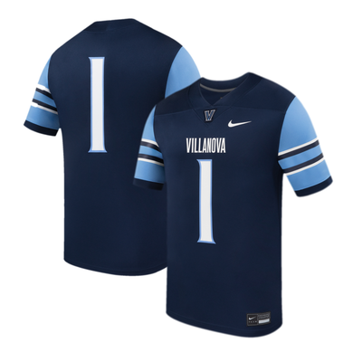  Villanova Wildcats Nike  Replica Football Jersey - Navy