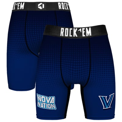  Villanova Wildcats Rock Em Slogan Boxer Briefs - Navy