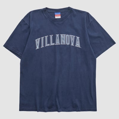 Villanova Wildcats Champion 2000s T-shirt - Navy - M by Fanatics Real Vintage
