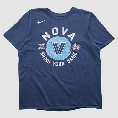 Villanova Wildcats Nike 2016 T-shirt - Navy - L by Fanatics Real Vintage