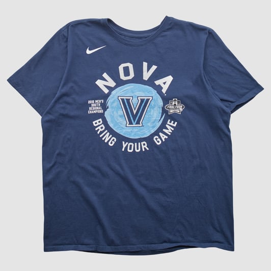 Villanova Wildcats Nike 2016 T-shirt - Navy - L by Fanatics Real Vintage
