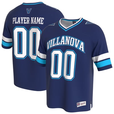 Villanova Wildcats GameDay Greats Youth Lightweight Collegiate Football NIL Pick-A-Player Fashion Jersey - Navy