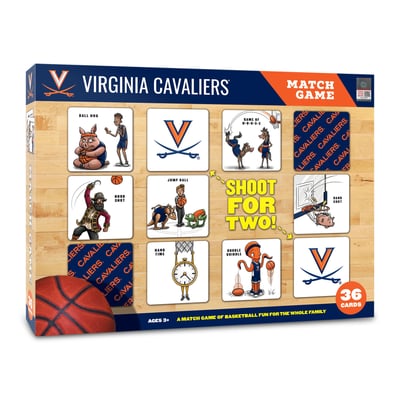 Virginia Cavaliers Fanpoint Licensed Memory Match Game