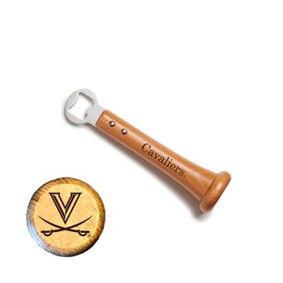 Virginia Cavaliers Jardine Baseball BBQ Pickoff Bottle Opener