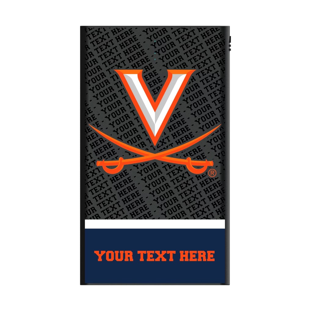 Virginia Cavaliers Keyscaper Personalized Endzone Plus 5000mAh Flat Powerbank