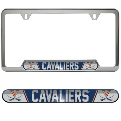  Virginia Cavaliers Logo Brands Embossed License Plate Frame
