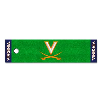 Virginia Cavaliers Logo Brands Putting Green Mat