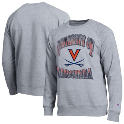 Virginia Cavaliers Champion All-Star Sweatshirt - Heather Gray