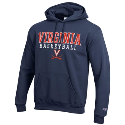 Virginia Cavaliers Champion Basketball Icon Hoodie - Navy