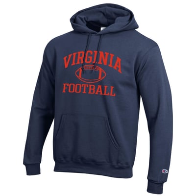 Virginia Cavaliers Champion Football Icon Hoodie - Navy