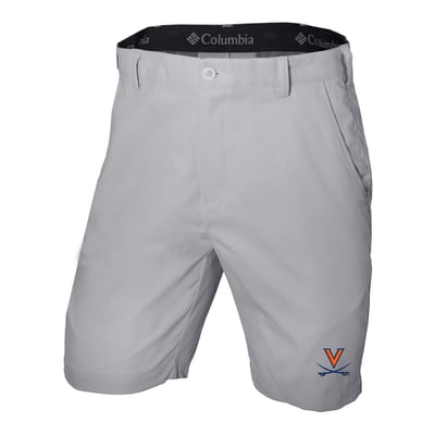  Virginia Cavaliers Columbia Omni-Wick Lie Angle Shorts - Gray