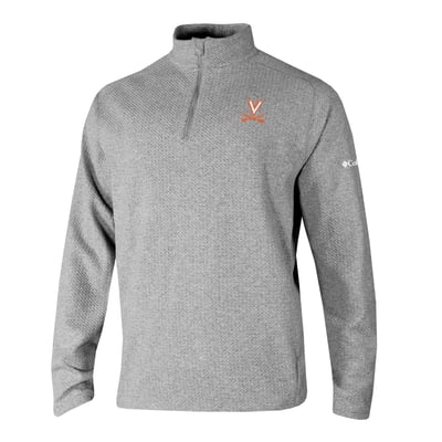  Virginia Cavaliers Columbia Swingcraft Quarter-Zip Pullover - Gray