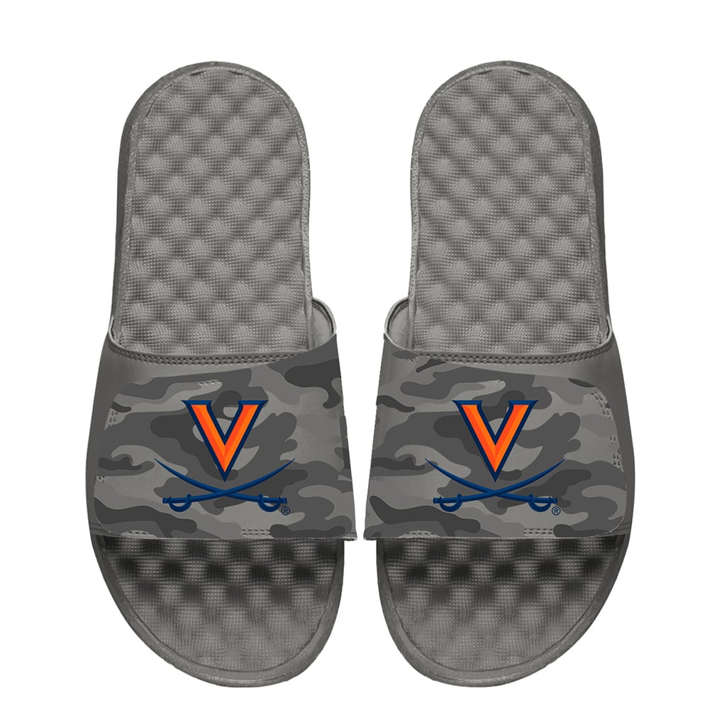  Virginia Cavaliers ISlide Camo Slide Sandals - Gray