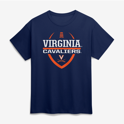  Virginia Cavaliers Football Fan T-Shirt - Navy