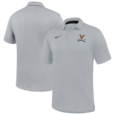 Virginia Cavaliers Nike Dri-FIT Tour Polo - Gray