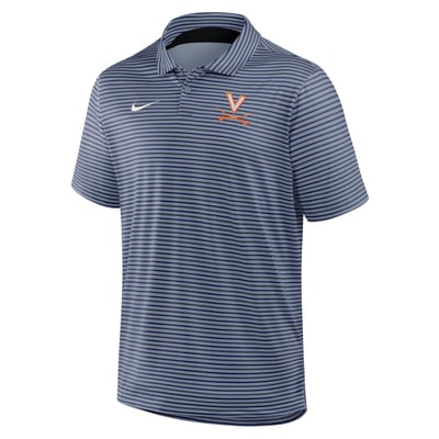 Virginia Cavaliers Nike Dri-FIT Tour Stripe Polo - Navy