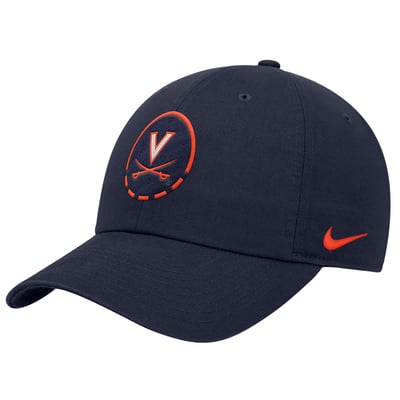  Virginia Cavaliers Nike Primetime Basketball Club Adjustable Hat - Navy