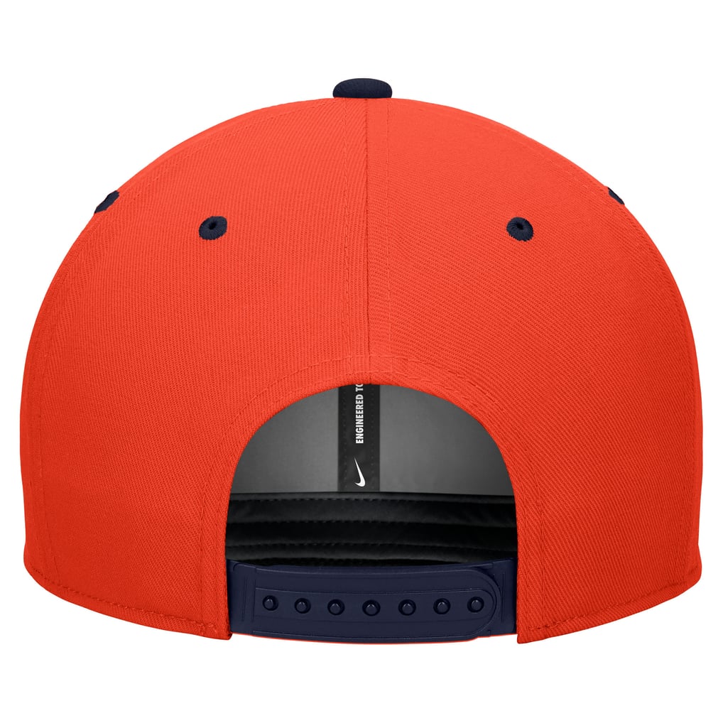 Virginia Cavaliers Nike Pro Performance Snapback Hat - White/Orange