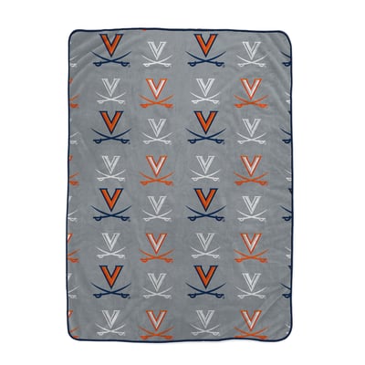 Virginia Cavaliers Pegasus Logo Roll Oversized 66" x 95" Ultra Cozy Blanket
