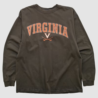 Virginia Cavaliers Jansport 2000s Long Sleeve T-shirt - Brown - L by Fanatics Real Vintage