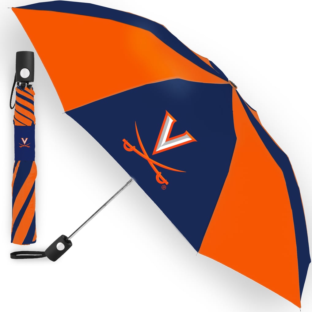  Virginia Cavaliers WinCraft Automatic Folding Umbrella