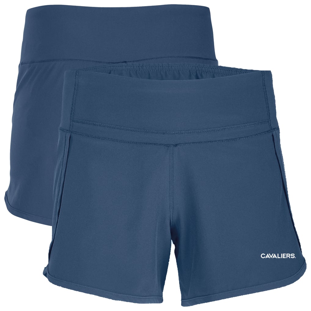Virginia Cavaliers Boxercraft Women's Stretch Woven Lined Shorts - Blue