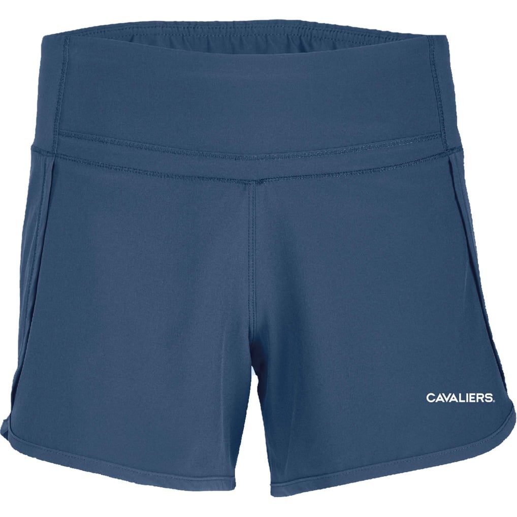 Virginia Cavaliers Boxercraft Women's Stretch Woven Lined Shorts - Blue