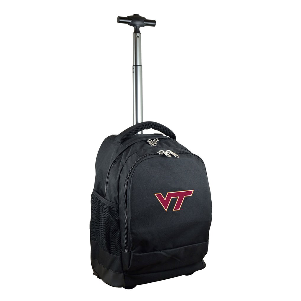 Virginia Tech Hokies 19'' Premium Wheeled Backpack - Black