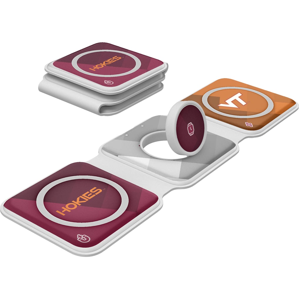 Virginia Tech Hokies Keyscaper 3-in-1 Foldable Charger